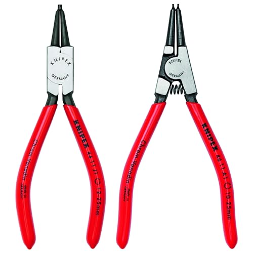 Knipex 9K 00 80 17 US Circlip Snap-Ring Pliers Set (2 Piece)