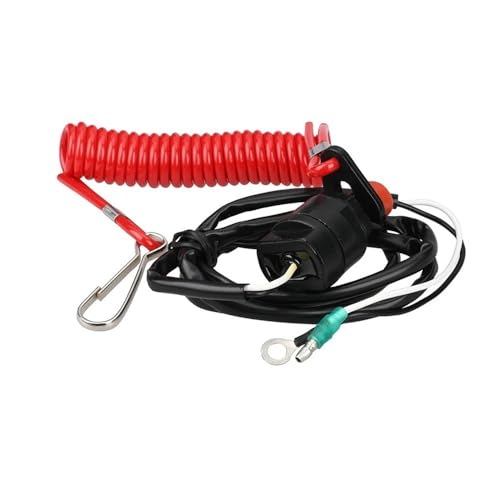 Cordon d'interrupteur d'arrêt de sécurité 682-82556-0 pour boîtier de commande hors-bord