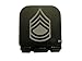 Thunderbolt Gunworks US Army Sergeant 1st Class Stripes Laser Etched Hat Clip Black