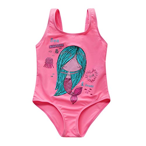 Baby Girl Bikini Striped Beach Swimsuit Ruffles Bathing Suit Swimwear+Headband 2 Pcs Set Pink