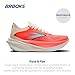 Brooks Women's Hyperion Max 3 Neutral Running Shoe - Coconut/Fiery Coral/Atomizer - 8.5 Medium