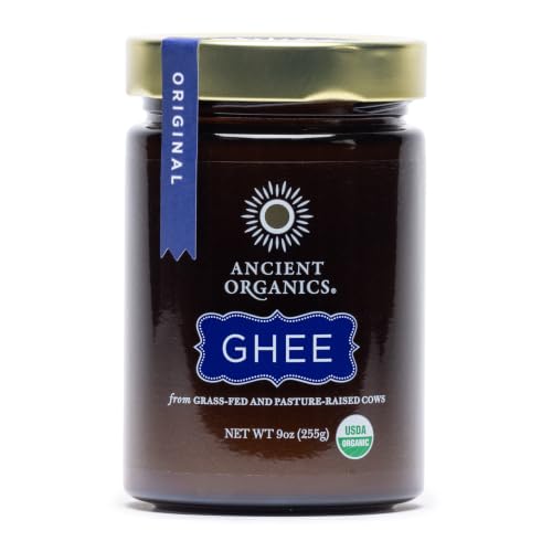 Ancient Organics Ghee — Organic Grass Fed Ghee Butter, 9 Oz
