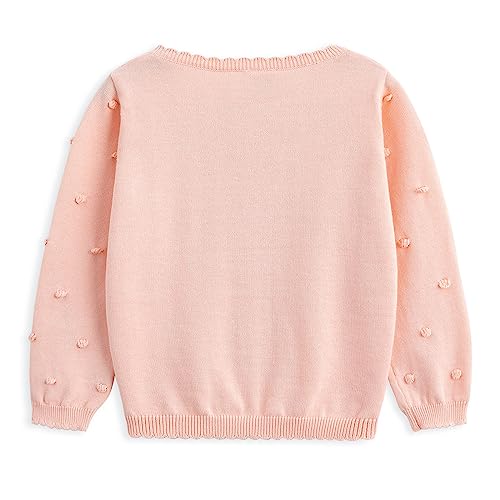 Image of Curipeer Toddler Girl Sweater Cardigans, Long Sleeve Coat, 18M-9Y | Soft Warm Fabric, Spring and Fall Casual Wear, Little and Baby Girl