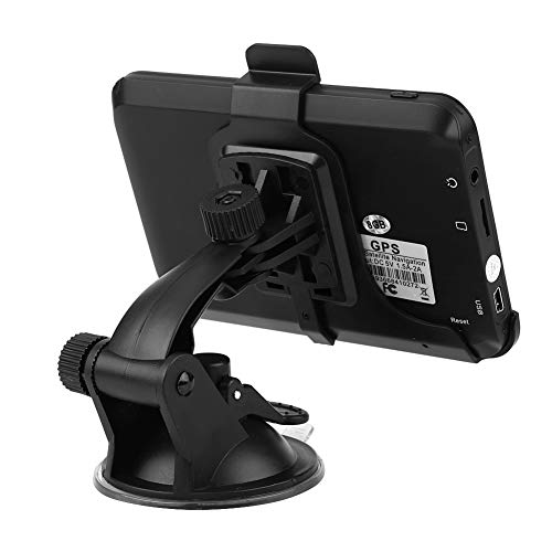 Keenso Universal 5 Inch Touch Screen GPS Navigation System for Car Truck 256MB 8GB w/Back Clip/Lifetime Maps/Live Traffic/Live Parking/Driver Alerts/Automatic Voice