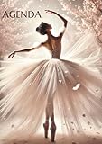  Agenda Fille: Ballet Ballerine Danse classique  Journalier ( UNE PAGE PAR JOUR )  12x17 cm  Rentrée Scolaire Ecole Primaire Collège 6eme 5eme, 4eme ...  Collégienne, Lycéenne  Simple à utiliser