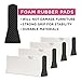 4 Adjustable Drawer Dividers, Organize Silverware and Utensils in Home Kitchen, Divider for Clothes in Bedroom Dresser, Designed to Not Snag Underwear and Bra Fabrics, Bathroom Storage Organizers