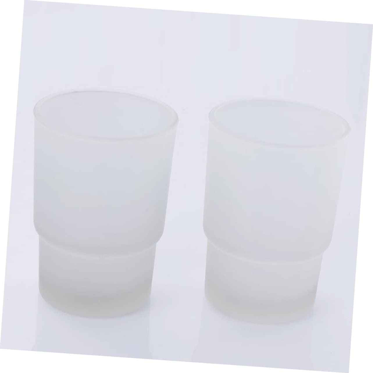 Vaguelly Portaspazzolino da Bagno Acciaio Resistente Supporto da Parete con Bicchiere per Spazzolini e Portasciugamani Organizer Compatto per Dentifricio e Accessori Bagno