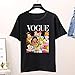 XiXi Gráfico de Verano Las Mujeres Camiseta, Mujer Divertido Vogue Camiseta, Tapas...