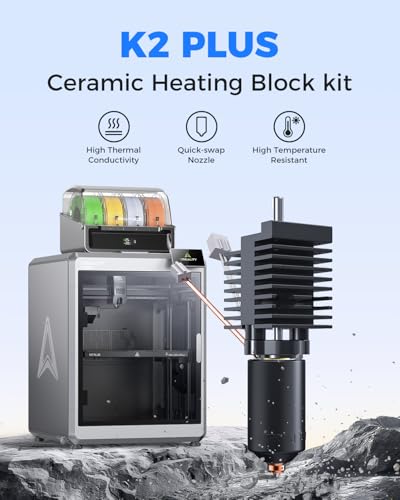 Kit bloc chauffant céramique K2 Plus Creality anti fuite buse