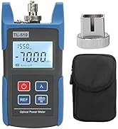 Fiber Optical Power Meter High Accuracy -70dBm to 10dBm Optical Power Detector Measuring Instrument