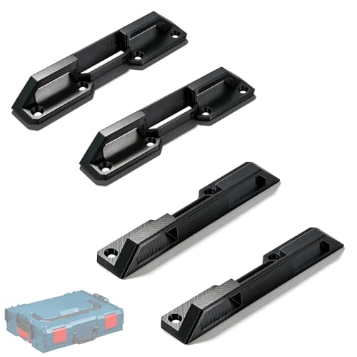 Lot de 4 supports pour coffret L-BOXX Bosch Sortimo L-BOXX - Accessoires pour boîtes à outils L-Safe - Fixations de sécurité L-Safe - Support stable à...