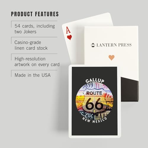 Baraja de cartas Póker con 52 naipes miniatura 3