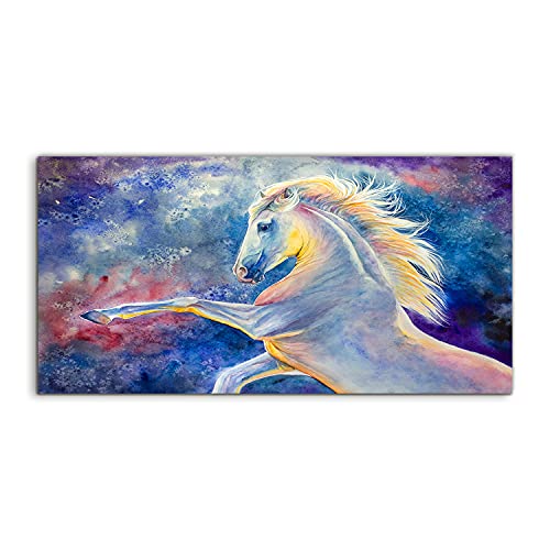 Image sur verre 140x70cm Horse créez une ambiance équestre apaisante dans votre chambre
