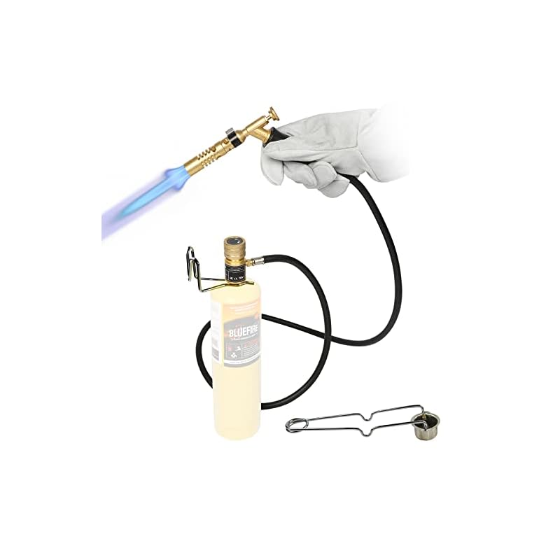 BLUEFIRE MRAS8210 Super Jumbo Turbo Flame Propane Gas Welding Torch