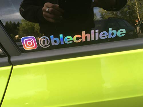 Namen Aufkleber für Werbung mit Wunsch Text & Logo - Tuning Sticker User Name fürs Auto