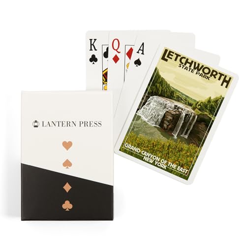 Baraja de poker Letchworth State Park, NY, 52 cartas