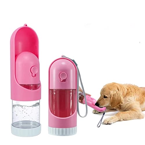 KUTKUT Dog Portable, Leakproof Retractable Water Bottle for Puppy & Small Dogs, Lightweight Pet Water Dispenser for Outdoor Walking,Hiking, Food Grade Plastic BPA Free (220 ML) (B09Z6VZ63N) Amazon Price History, Amazon Price Tracker