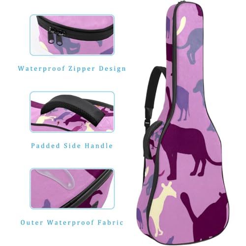 Sac pour guitare imperméable grand format pour éviter les rayures et l'eau - 4