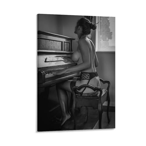 Generisch - Poster auf Leinwand, Motiv Waagen und Leitern, Kunstdruck, modernes Familiendekor, Poster, 50 x 75 cm