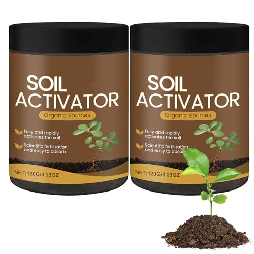 2PCS Soil Activator, Soil Activator for Plants, Organic SoilActivators and