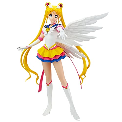 Sailor Moon Figura, Sailor Moon Ornament, PVC Figura Adorable Personaje, Modelo de Muñeca de...