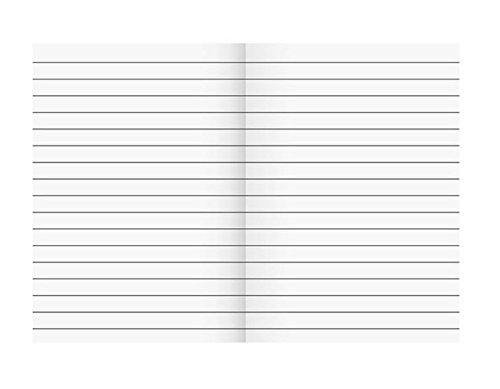 Landre taccuino Florale e faccia modello a righe