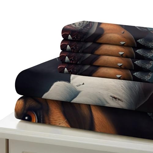 Housse de couette 3D microfibre de qualité supérieure Flamenco