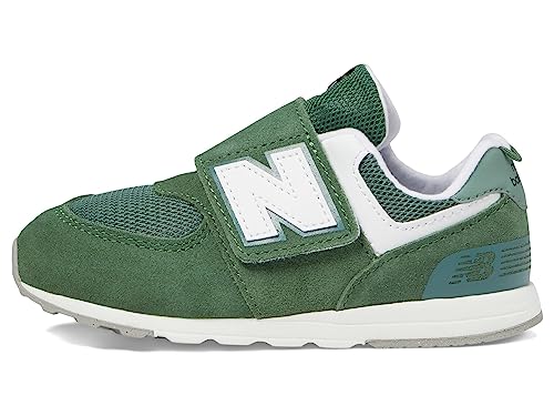 Image of New Balance Kids 574 New-b V2 Familiar Ground Hook and Loop Sneaker
