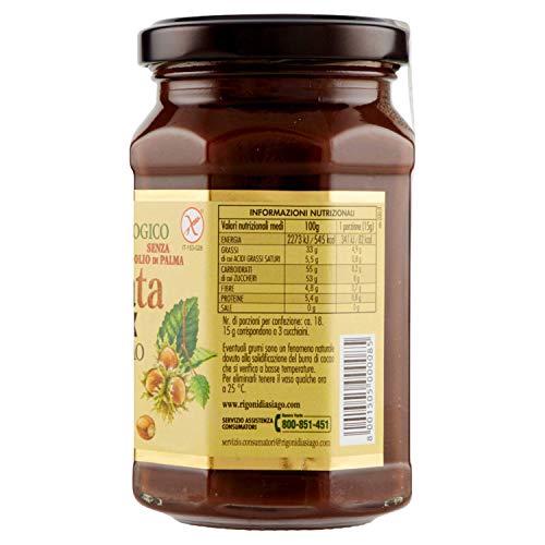 Rigoni di Asiago Crema Spalmabile Nocciolata Biologica