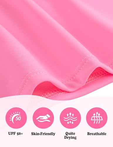 Image of Girls Swimsuit One Piece Bathing Suit Sleeveless Swimwear Matching Skirts for Toddler Kids Swim Surfing