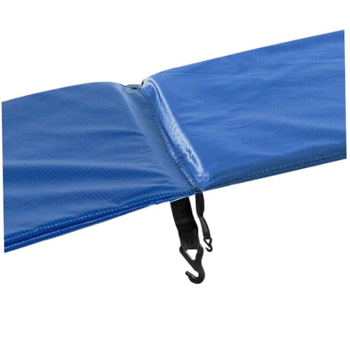 Almohadilla de trampolín de 8 pies azul, cubierta impermeable de seguridad 3