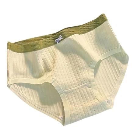 Unterhosen Damen Frauen Reine Baumwolle Unterwäsche Für Studenten Und Junge Mädchen Mitte Taille 2pc-grün-m 70-90