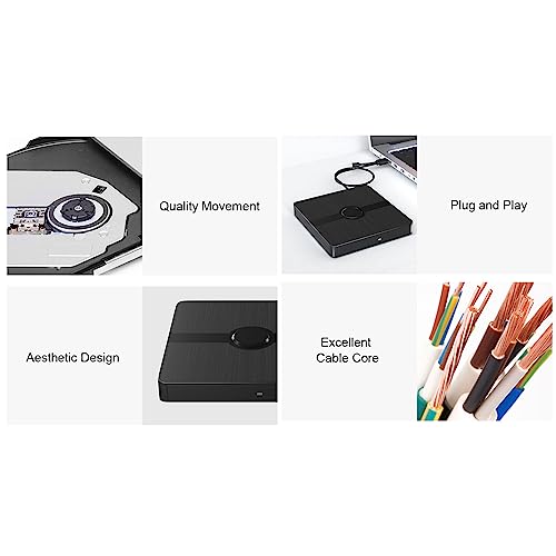 Unidad Externa DVD VCD USB 3.0 Tipo C miniatura 6