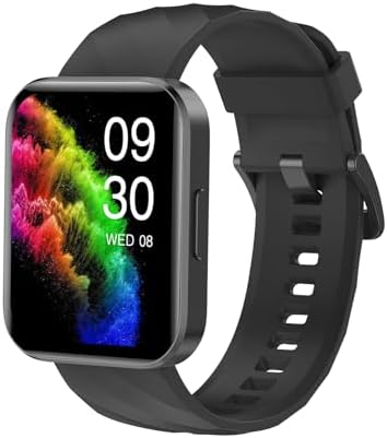 （05:30時点） RUIMEN スマートウォッチ iPhone アンドロイド 対応 通話機能付き Smart Watch 1.85インチ大画面 レディース メンズ 腕時計 100+種類運動モード ゲーム 生理周期管理 Gmail/着信＆メッセージ通知 スマホ探す 天気予報 音楽制御 長持ちバッテリー ストップウォッチ 目覚まし時計 技適認証済み