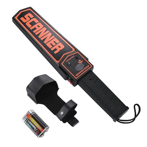 MUXBEXBY Handheld Metal Detector Wand Security Scanner,Adjustable Sensitivity Scan,Portable High Security Metal Check,Scan All Metal Products
