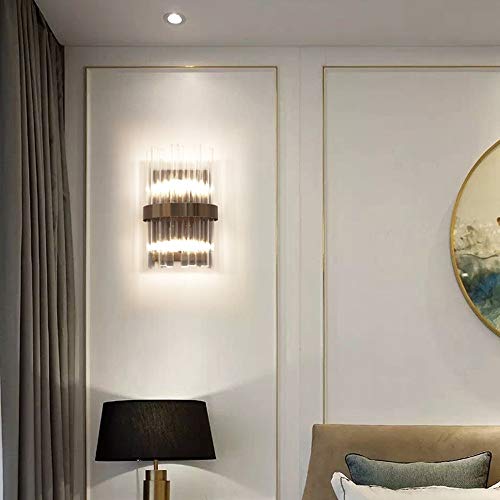 Lumière murale LED moderne dorée pour couloir et chambre à coucher - 3