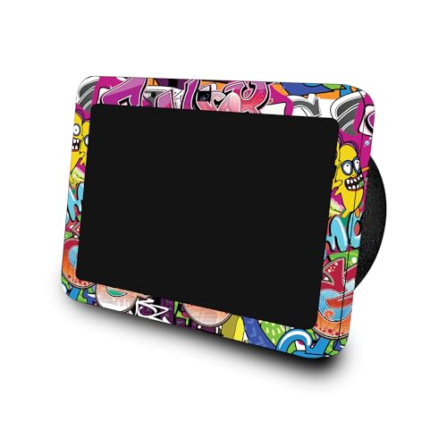 Skin Compatible with Amazon Echo Show 8 (3rd Gen, 2023) - Funky Graffiti - Premium 3M Vinyl Protective Wrap Decal Cover - Easy to Apply | Crafted in The USA by MightySkins