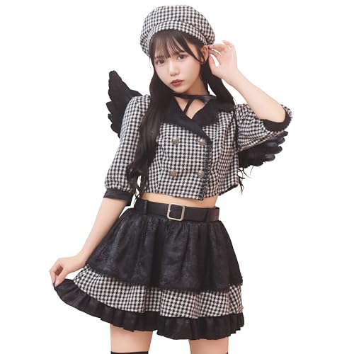 クリアストーン(Clearstone) リリカルパレット コスプレ ハロウィン コケットデビル レディース ブラック