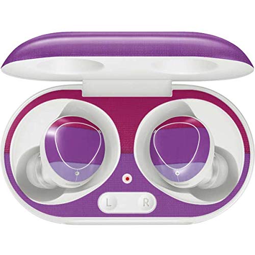 Skinit Decal Audio Skin Compatible with Galaxy Buds+ - Officially Licensed Skinit Originally Designed Radiant Orchid Color Block Design