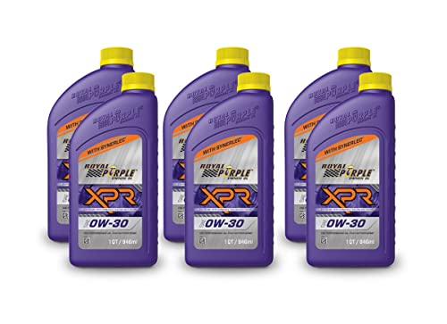Aceite Royal Purple XRP Racing 0W-30 6 Qt Botella miniatura 3