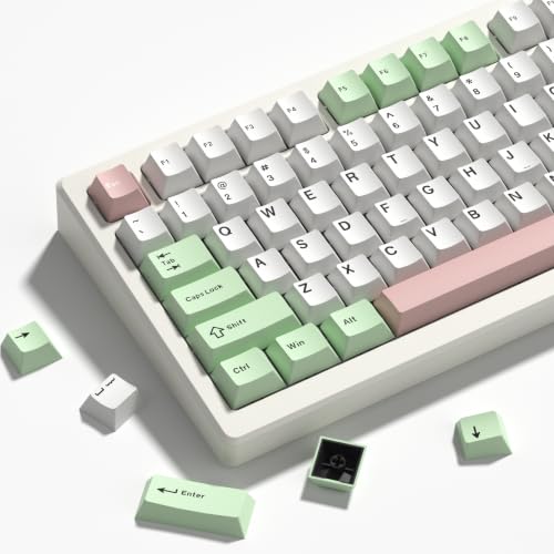 Image of dagaladoo Double Shot PBT keycaps Set, Cherry Profile Keyboard Keycaps