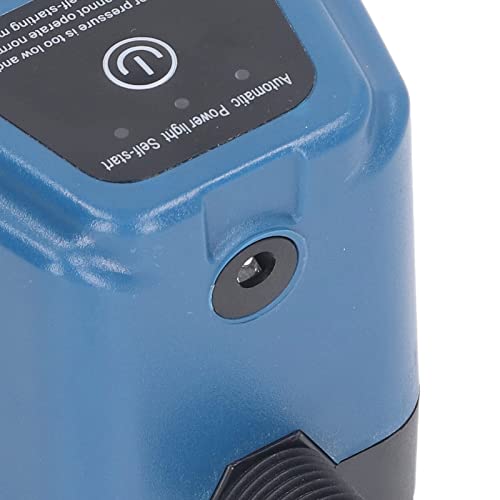 Fockety Pompa di Aumento della Pressione 'Acqua, Pompa di Acqua di Aumento della Doccia di 100W 24V IP56, Avvio e Arresto Automatico, Pompa di Pressione 'Acqua di 25L al Minuto (Spina Europea