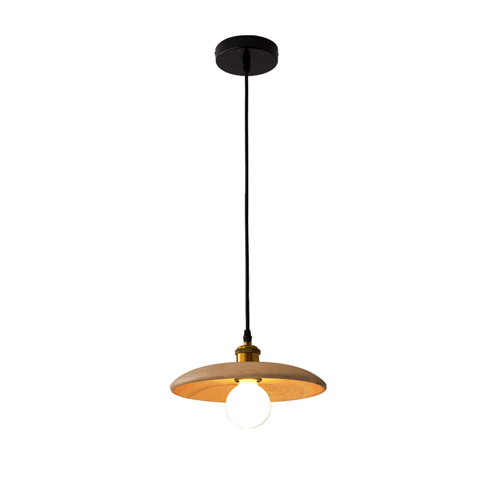 Lámpara japonesa madera maciza YRYRYW soluciona iluminación de diseño 8