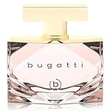 bugatti Bellissima - Perfume rosa para mujer, 60 ml, sensual y femenino, con una elegante botella en elegante combinación de melocotón, rosa, vainilla y almizcle, aroma dulce y floral