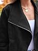 AUTOMET Womens Faux Leather Jackets Suede Fall Fas... #4