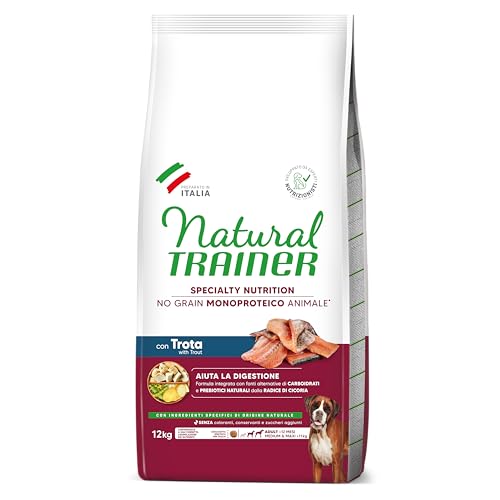Natural Trainer Sensitive No Grain Monoproteico Animale - Cibo per
