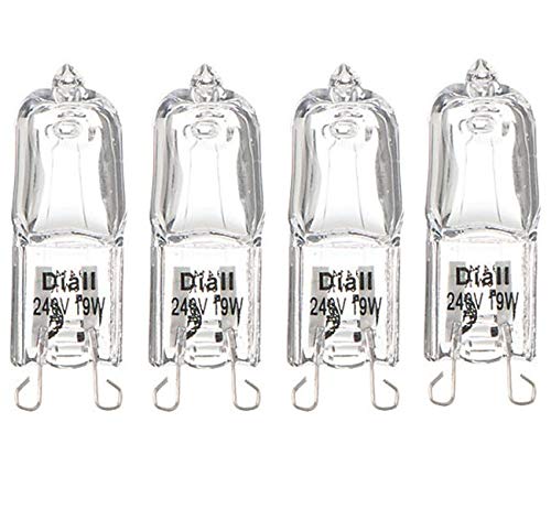 Preisvergleich Produktbild Halogen-Kapselleuchten, G9, 219 lm, 230 V, 19 W, 4 Stück