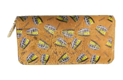 Mirabolante - Bolso de corcho para mujer, cartera,...