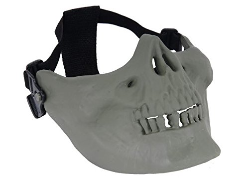 Gen 2 Tactical Skull Warrior Armor Iron Face Mask (AC-104G)