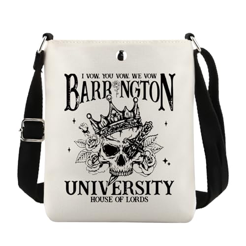 Lywjyb Birdgot Romance Book Club Inspired Crossbody Bag Bookworm Reader Gift Book Reader Gift - Main Image